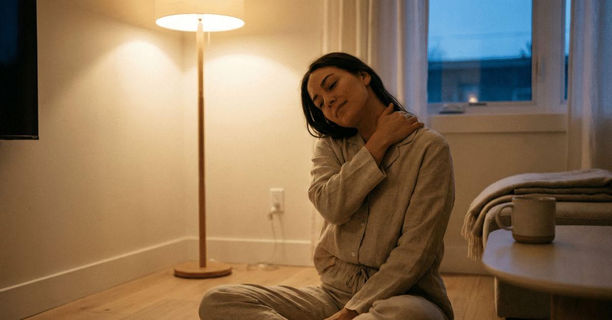 Predictable cues help the body relax before sleep.