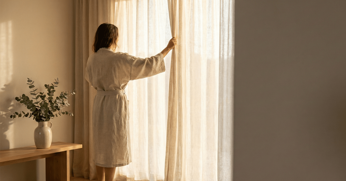 A steady wake time anchors your internal clock.