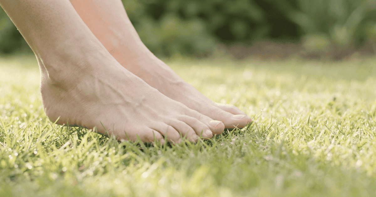 Grounding helps anchor attention and calm the body.
