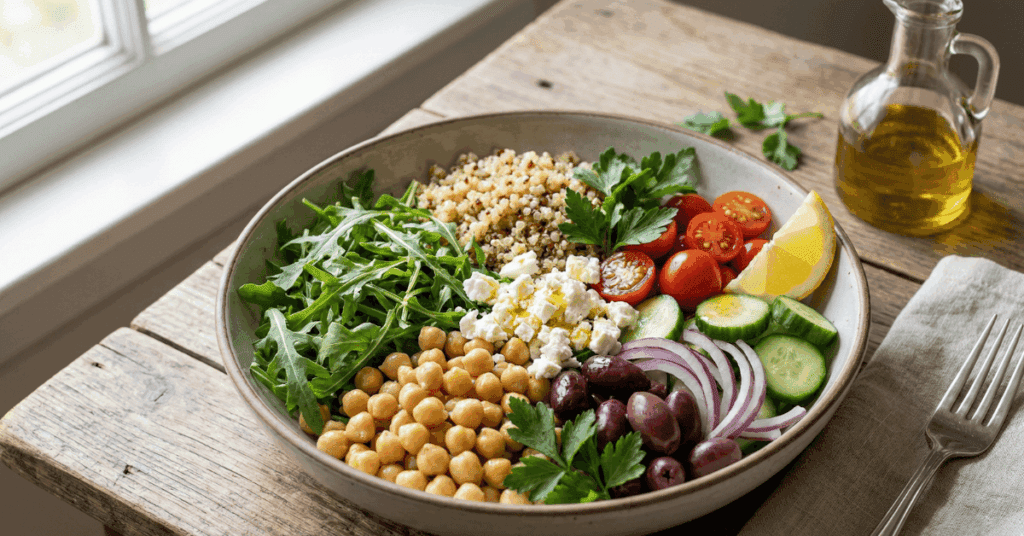 Fiber-rich, whole foods help regulate energy, mood, and digestion.